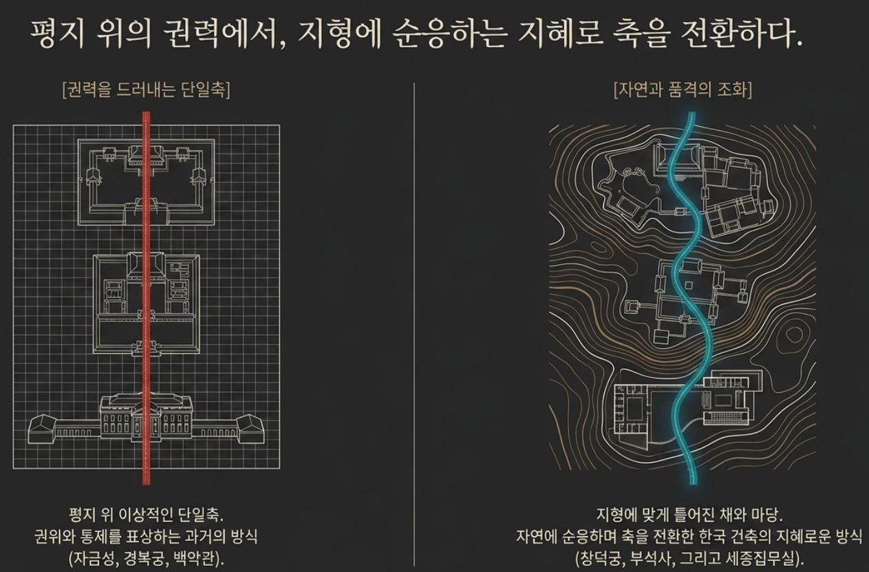 축 전환 비교